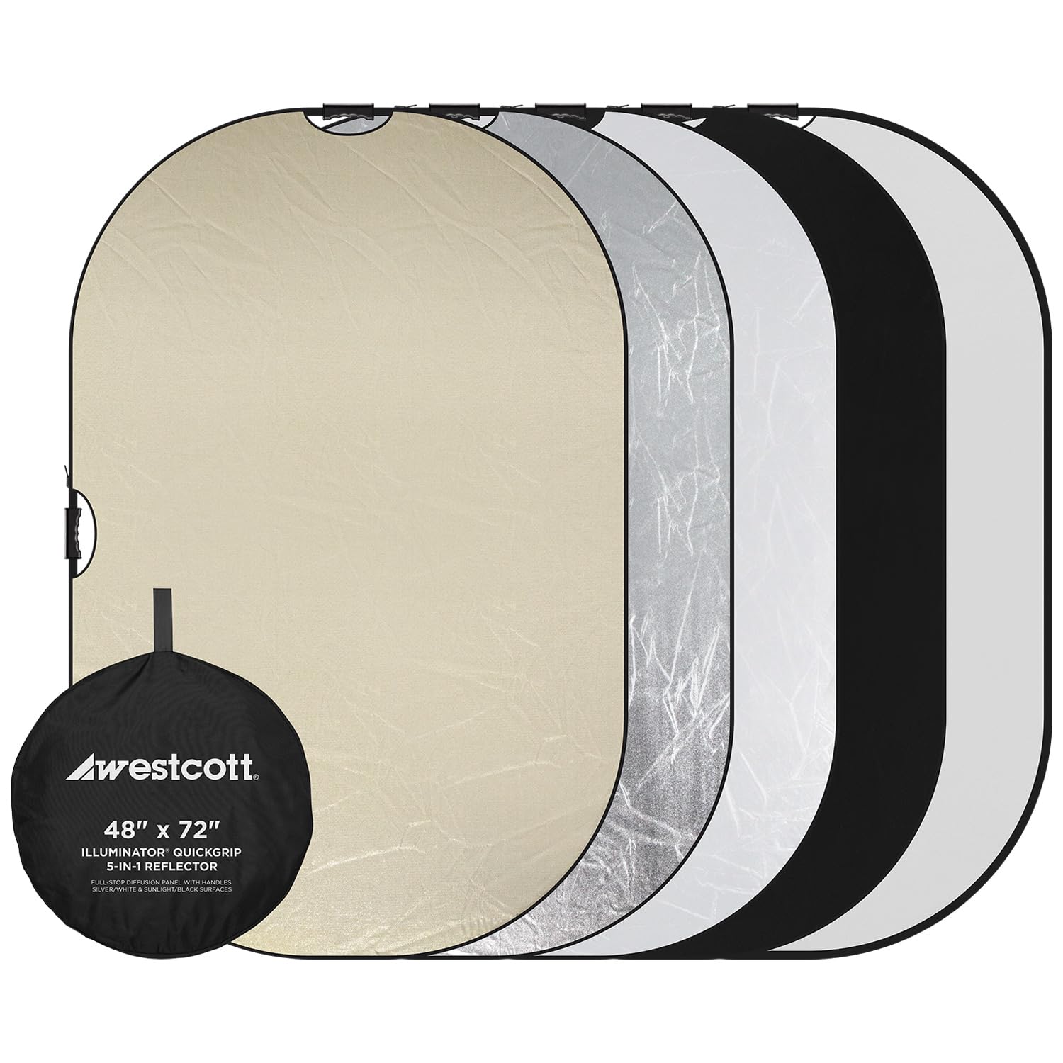 Amazon.com : Westcott Illumintor QuickGrip 5-in-1 Reflectors (48